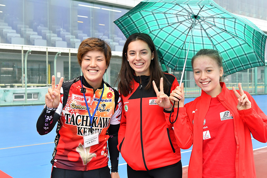 サイクルサッカードイツJr選手団来日歓迎イベントの風景2